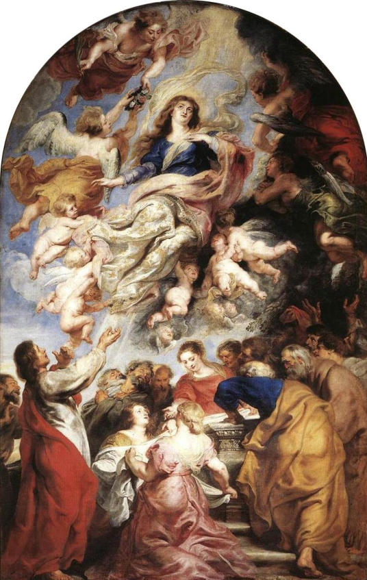 L'Assomption de la Vierge - Peter Paul Rubens