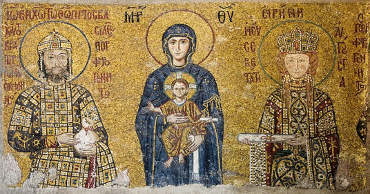 Les mosaïques et icônes byzantines de la Hagia Sophia